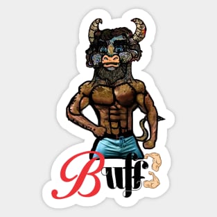 Buff! Sticker